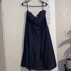 Strapless dress